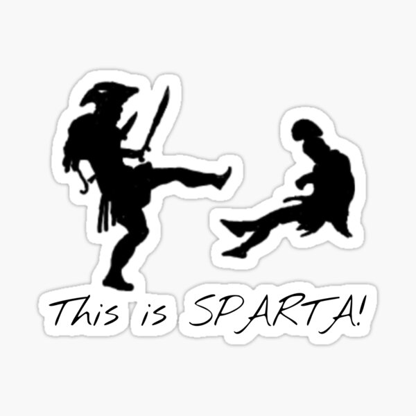 Sparta / This is Sparta Sticker
