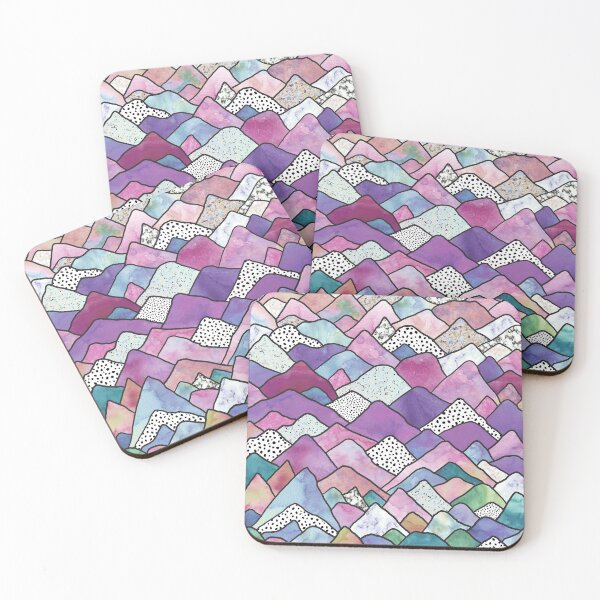 Item preview, Mountains Dreams - Pinks & Purples  designed and sold by maryedenoa.