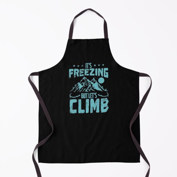 Item preview, It's Freezing but let's climb Ice Climbing designed and sold by dieEinsteiger.