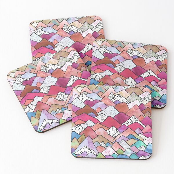 Item preview, Mountains Dreams - Vivid Reds designed and sold by maryedenoa.