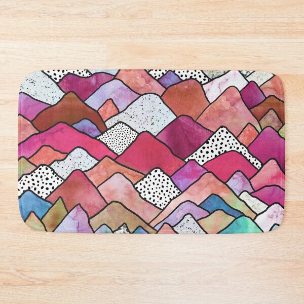 Item preview, Mountains Dreams - Vivid Reds designed and sold by maryedenoa.