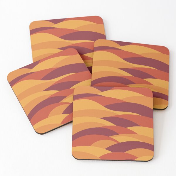 Artikelvorschau, Desert Dune, Abstract Pattern #9 Warm Tones entworfen und verkauft von bubblyshades.