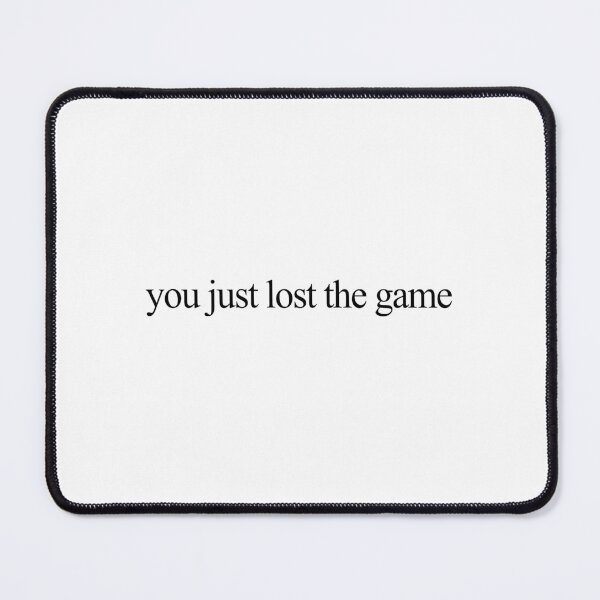 Item preview, you just lost the game tumblr aesthetic print designed and sold by gnomeapocalypse.