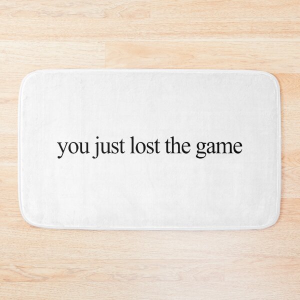 Item preview, you just lost the game tumblr aesthetic print designed and sold by gnomeapocalypse.