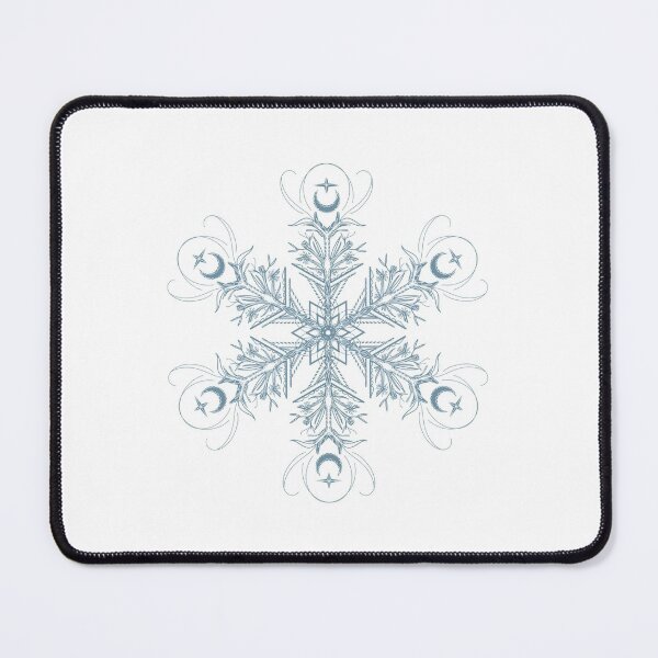 Item preview, Delicate Blue Snowflake  designed and sold by Lune Noire Designs.