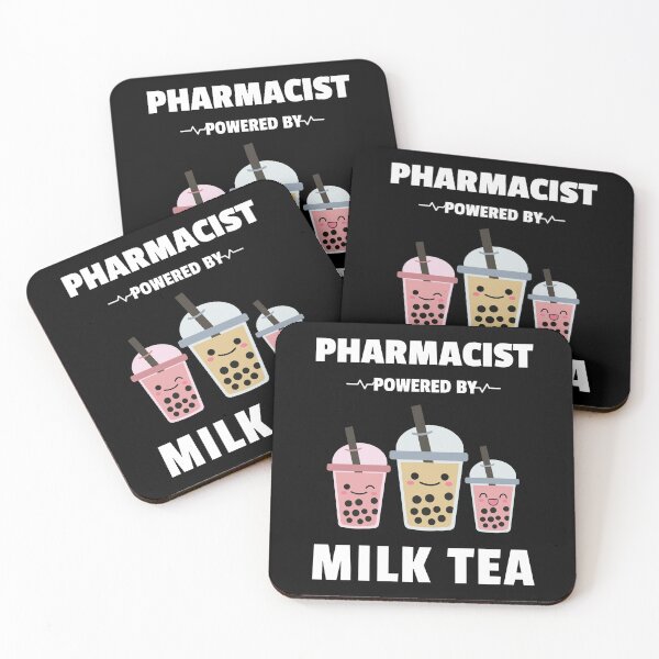 Item preview, Pharmacist Powered By Milk tea  Shirt designed and sold by zoonix.
