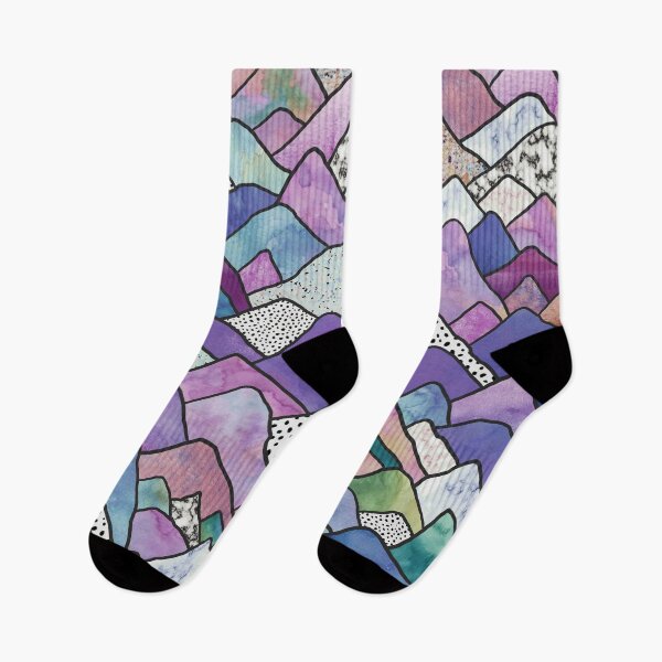 Item preview, Mountains Dreams - Pinks & Purples II designed and sold by maryedenoa.