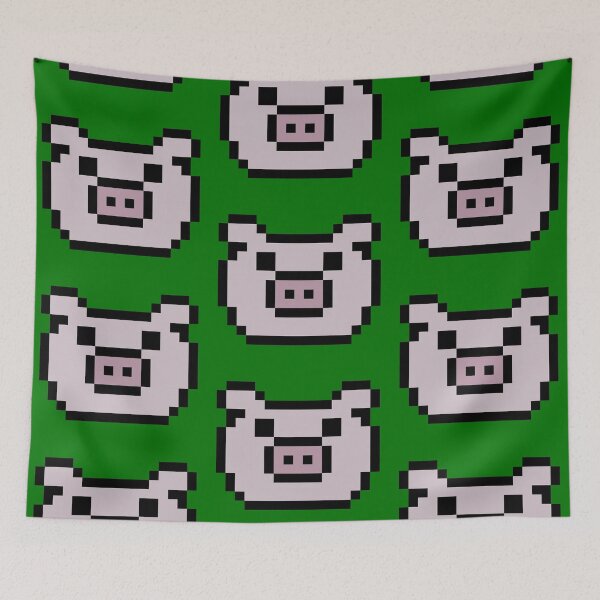 Item preview, Pig (8-bit / 16-bit / Pixelated) designed and sold by GsusChrist.