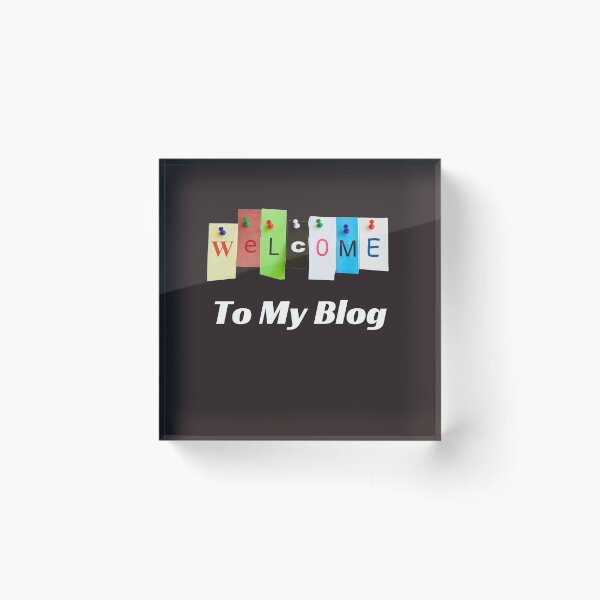 Item preview,  welcome to my blog designed and sold by ghadirjo.