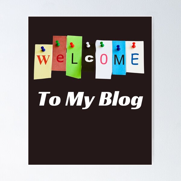 Item preview,  welcome to my blog designed and sold by ghadirjo.