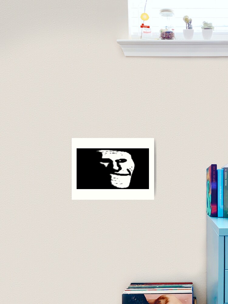 SAD TROLL FACE | Art Board Print