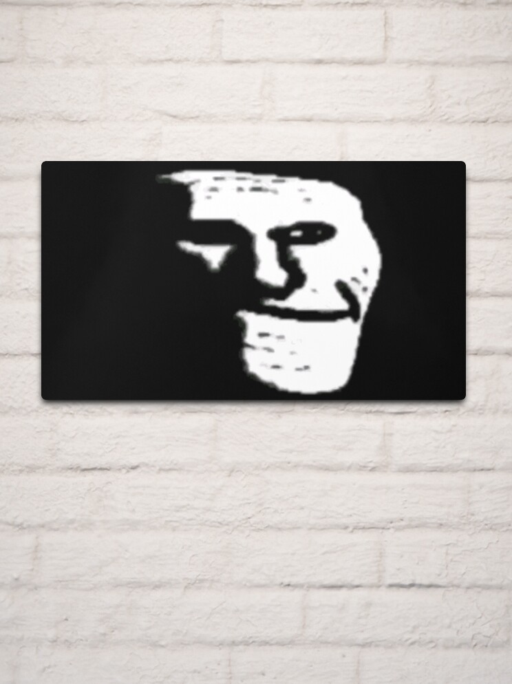 Depressed Sad Troll face MEME | Metal Print