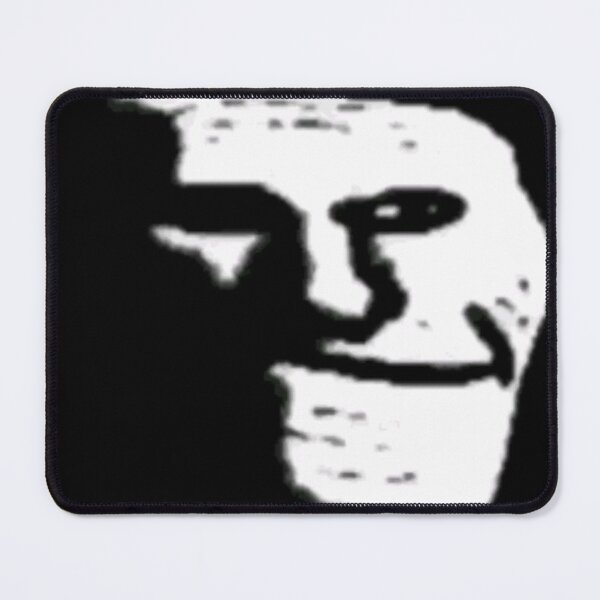 Depressed Sad Troll face MEME Mouse Pad by Keles