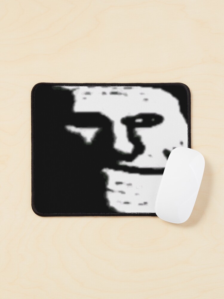 Depressed Sad Troll face MEME | Mouse Pad