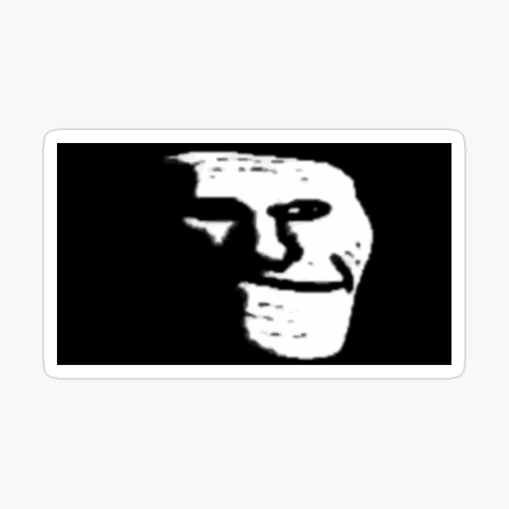 Dark Sad Creepy Troll Face GIF