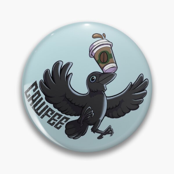 Item preview, Cawfee Crow designed and sold by weaponsgradetea.