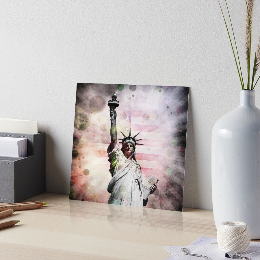 Statue of Liberty Art Board Print