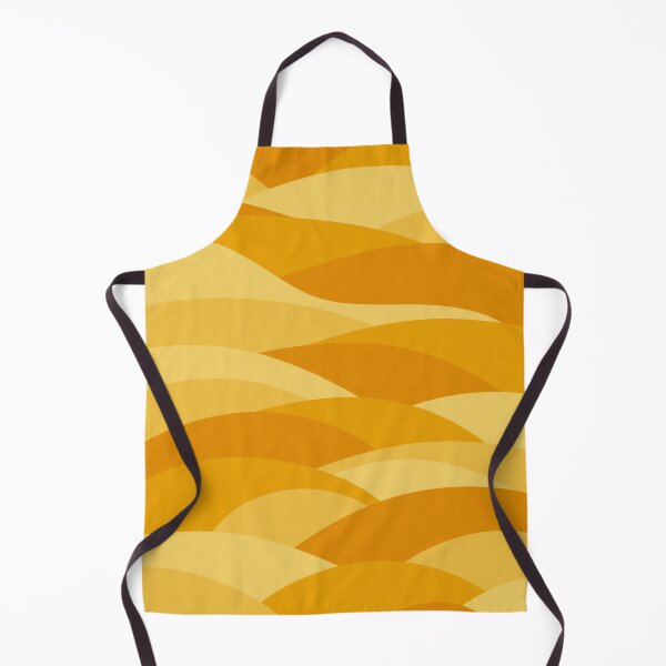Artikelvorschau, Desert Dune, Abstract Pattern #13 Bright Yellow entworfen und verkauft von bubblyshades.