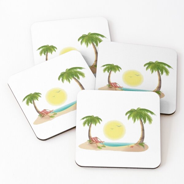 Item preview, Beach sand paradise sea lake designed and sold by Alexandra Designer.