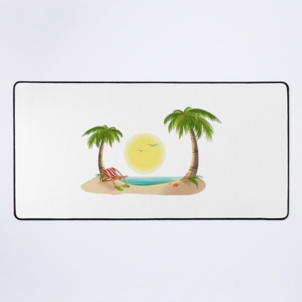 Item preview, Beach sand paradise sea lake designed and sold by Alexandra Designer.