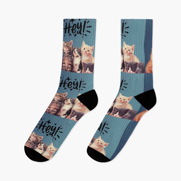 Item preview, cat sayes hey cat cats kitten ketty cat lover cats lovers designed and sold by Tshirtk.