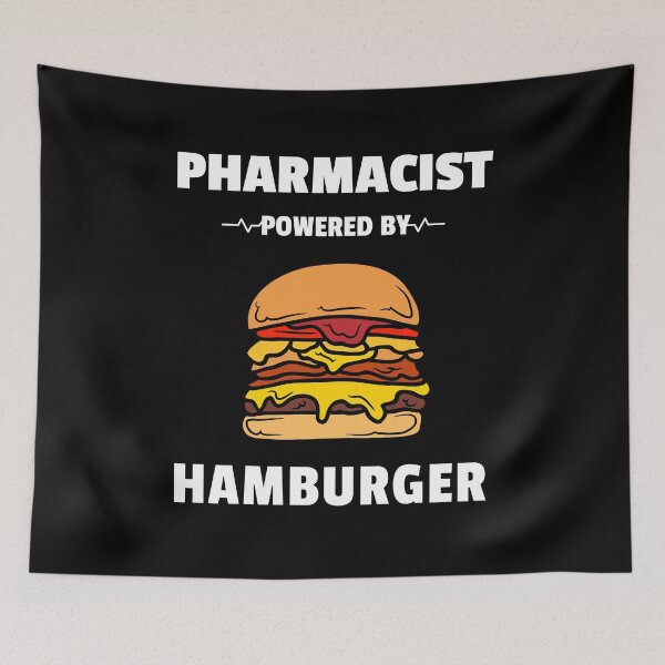 Item preview, Pharmacist Powered By Hamburger  Shirt designed and sold by zoonix.