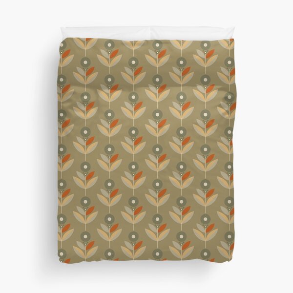 Item preview, Blomma, Retro Flower Pattern designed and sold by BesanoStyle.