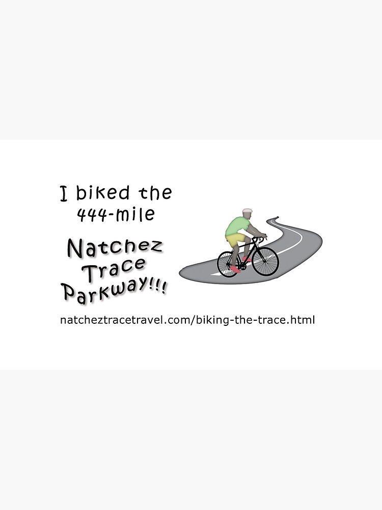 Thumbnail 6 of 6, Coffee Mug, I (one man) Bicycled the Natchez Trace Parkway. designed and sold by natcheztrace.