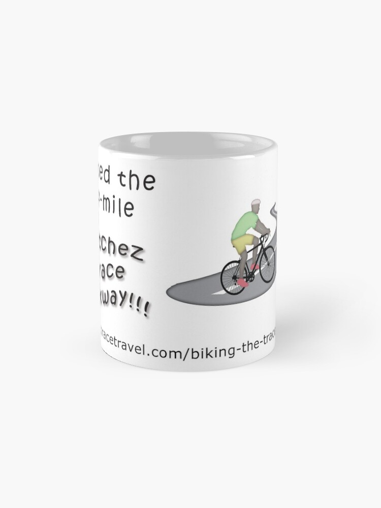 Thumbnail 4 of 6, Coffee Mug, I (one man) Bicycled the Natchez Trace Parkway. designed and sold by natcheztrace.
