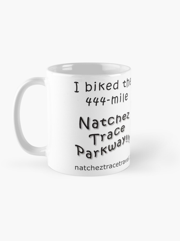 Thumbnail 3 of 6, Coffee Mug, I (one man) Bicycled the Natchez Trace Parkway. designed and sold by natcheztrace.