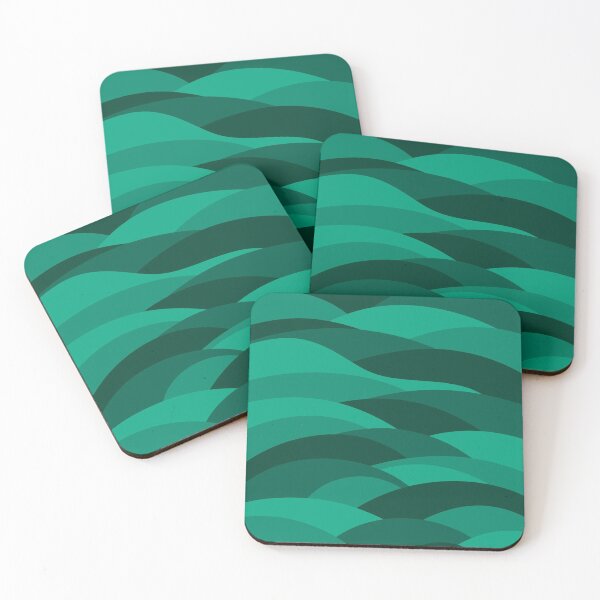 Artikelvorschau, Desert Dune, Abstract Pattern #14 Green entworfen und verkauft von bubblyshades.