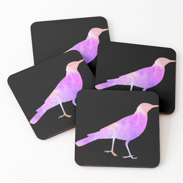 Item preview, colorful silhouette bird design designed and sold by Design Repo.