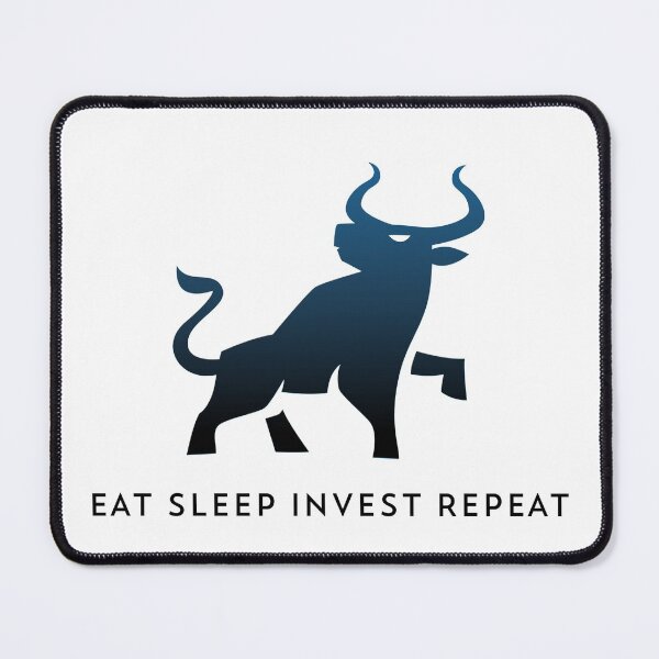 Item preview, Eat Sleep Invest Repeat designed and sold by spokoandstuff.