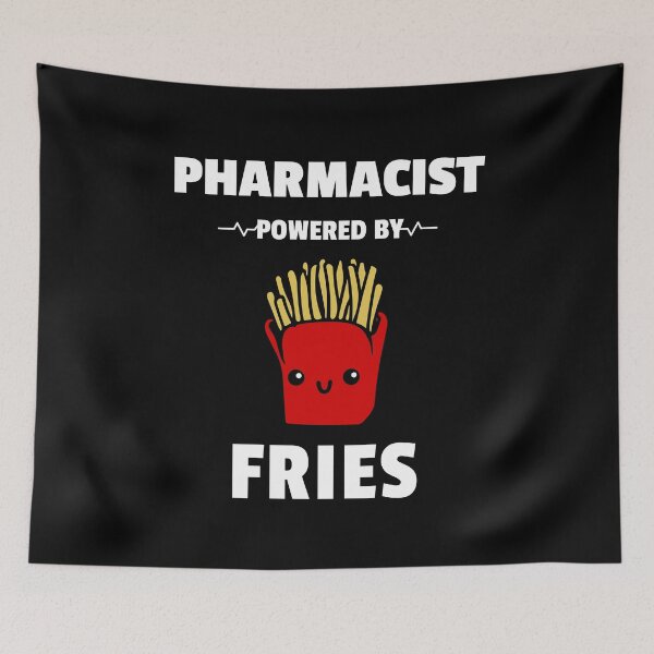 Item preview, Pharmacist Powered By Fries  Shirt designed and sold by zoonix.