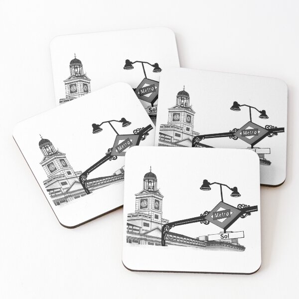 Item preview, Puerta del Sol (B / W) designed and sold by Anartsketch.