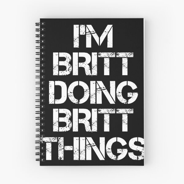 Item preview, Britt Name T Shirt - I'm Britt Doing Britt Things Name Gift Item Tee designed and sold by chezeva.