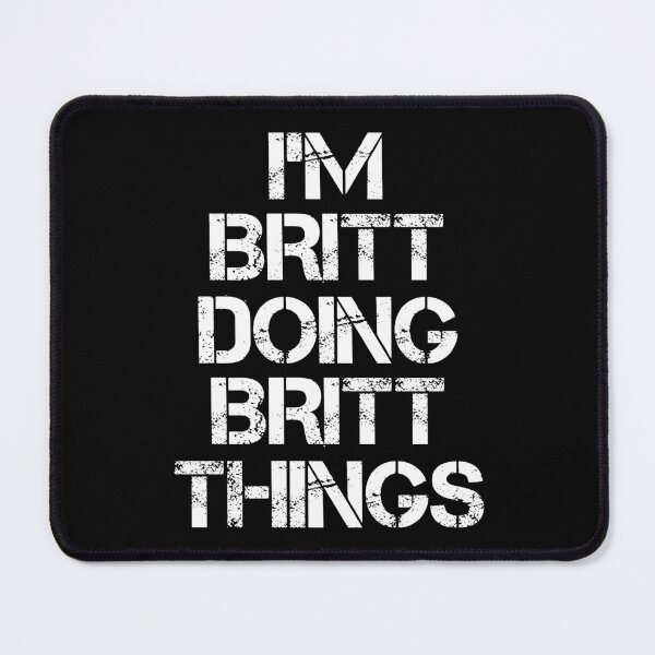 Item preview, Britt Name T Shirt - I'm Britt Doing Britt Things Name Gift Item Tee designed and sold by chezeva.