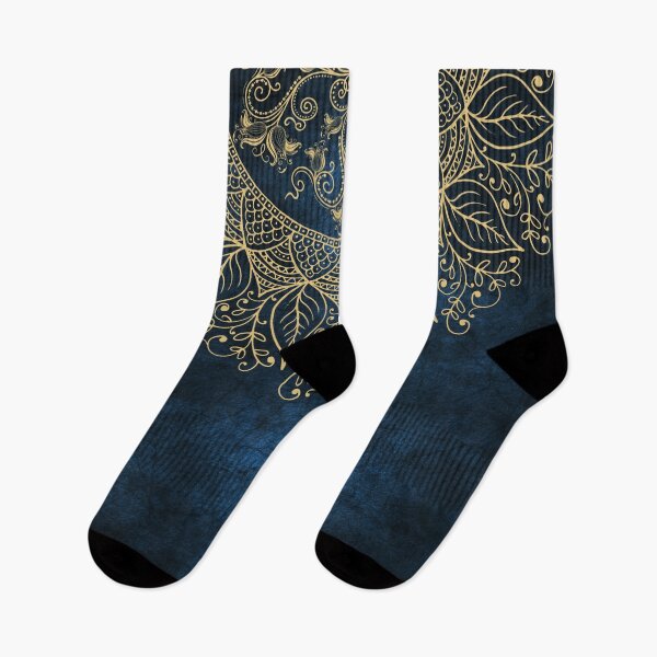 Item preview, Mandaleaf - Blue Gold designed and sold by aleibanez.