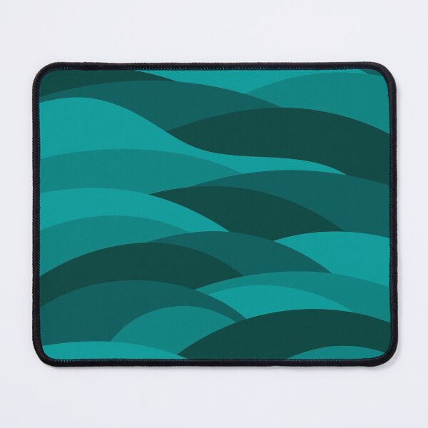 Item preview, Desert Dune, Abstract Pattern #16 Dark Turquoise designed and sold by bubblyshades.