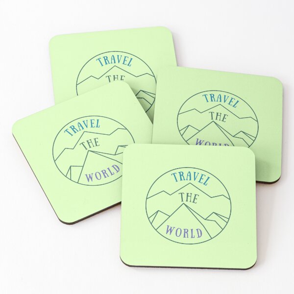 Item preview, Travel the world simple minimalistic design for adventure lovers in dark colors designed and sold by Marharyta Ushakova.