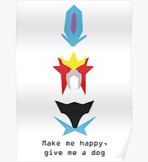 Poke dogs Poster