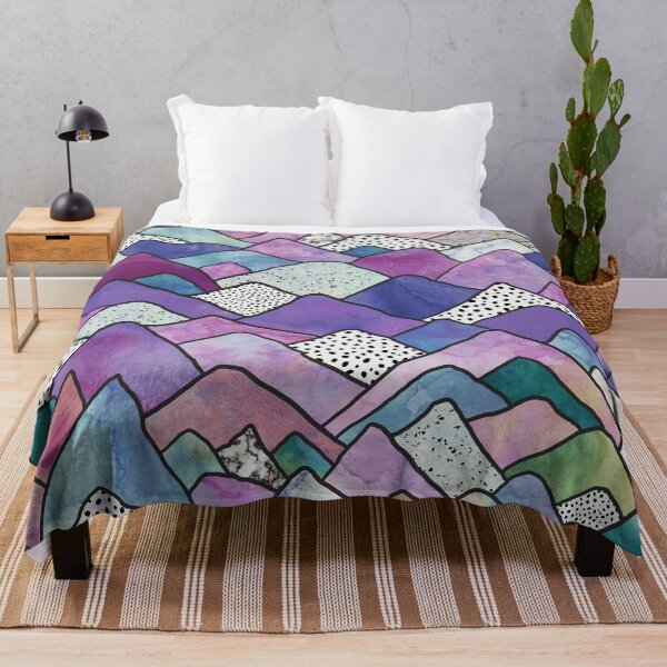 Item preview, Mountains Dreams - Pinks & Purples II designed and sold by maryedenoa.
