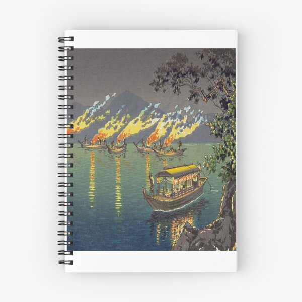 Item preview, Tsuchiya Koitsu Nagaragawa Cormorant Fishing designed and sold by Vitage-Art45.