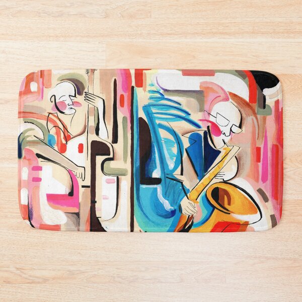 Item preview, Jazz concert musicians composition drawing artwork designed and sold by CatarinaGarcia.