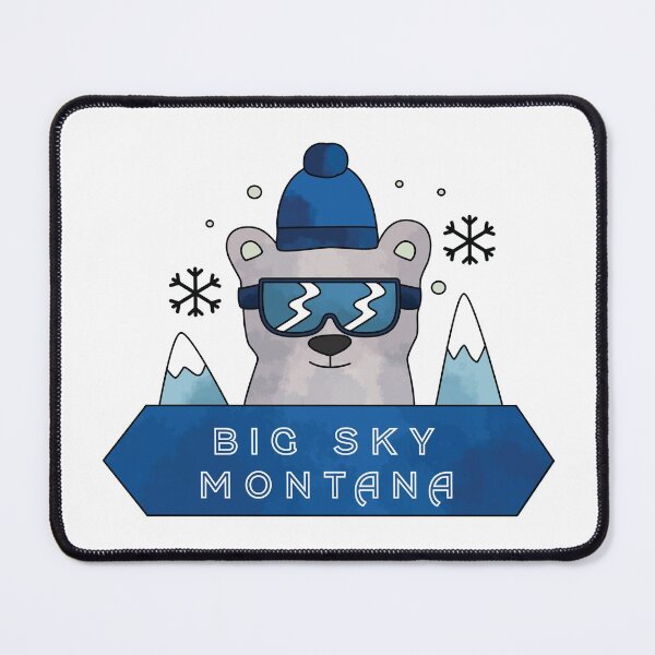 Item preview, Big Sky, Montana, Cool Bear designed and sold by artdesignforyou.