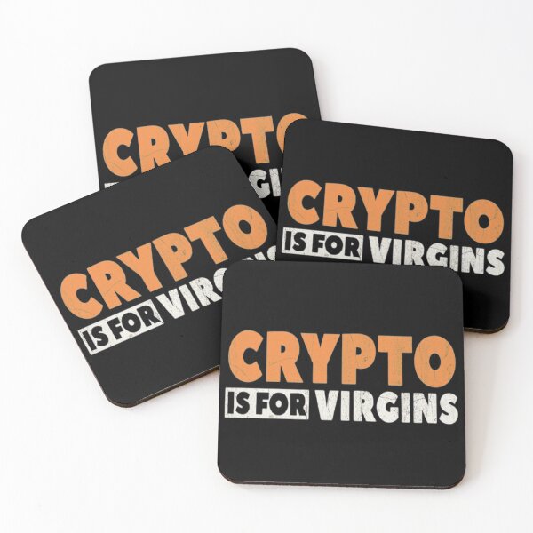 Item preview, Funny Crypto Is For Virgins designed and sold by Zoo-Moo.