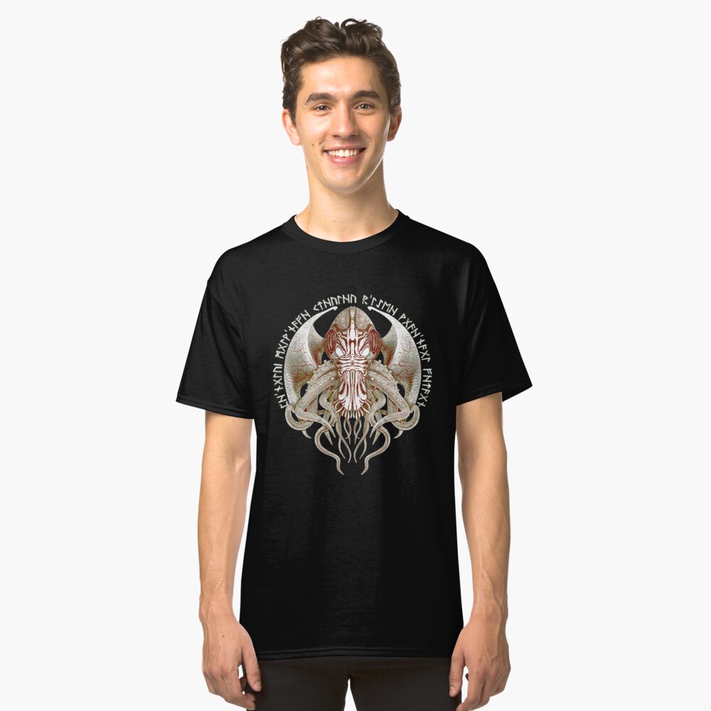 Cthulhu Got Wings Steampunk T-Shirts Classic T-Shirt