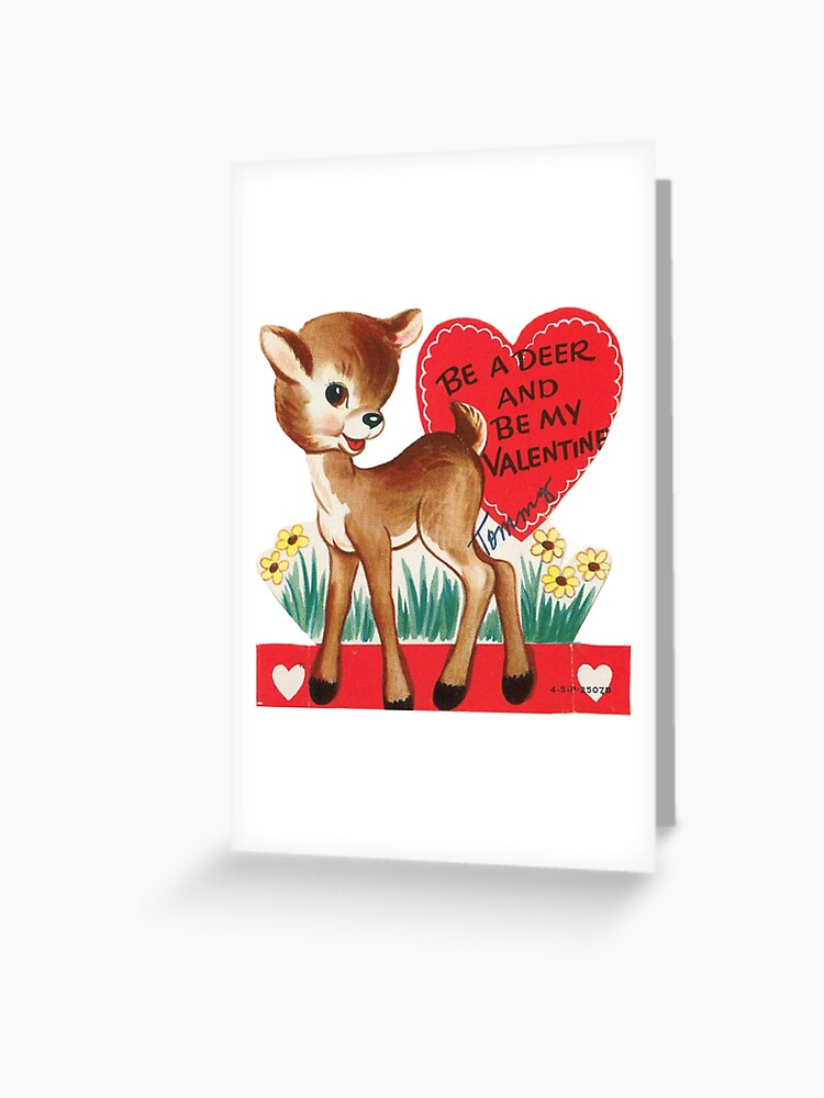 Cat Vintage Valentine's Day Card  Sticker for Sale by Pinkmagenta