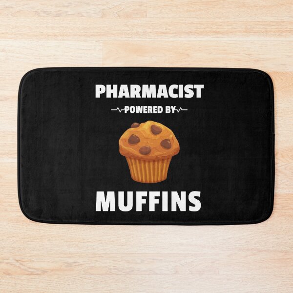 Item preview, Pharmacist Powered By Muffins Shirt designed and sold by zoonix.