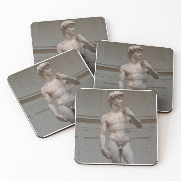 Item preview, The David Painting designed and sold by GeekyGirlsGarb.